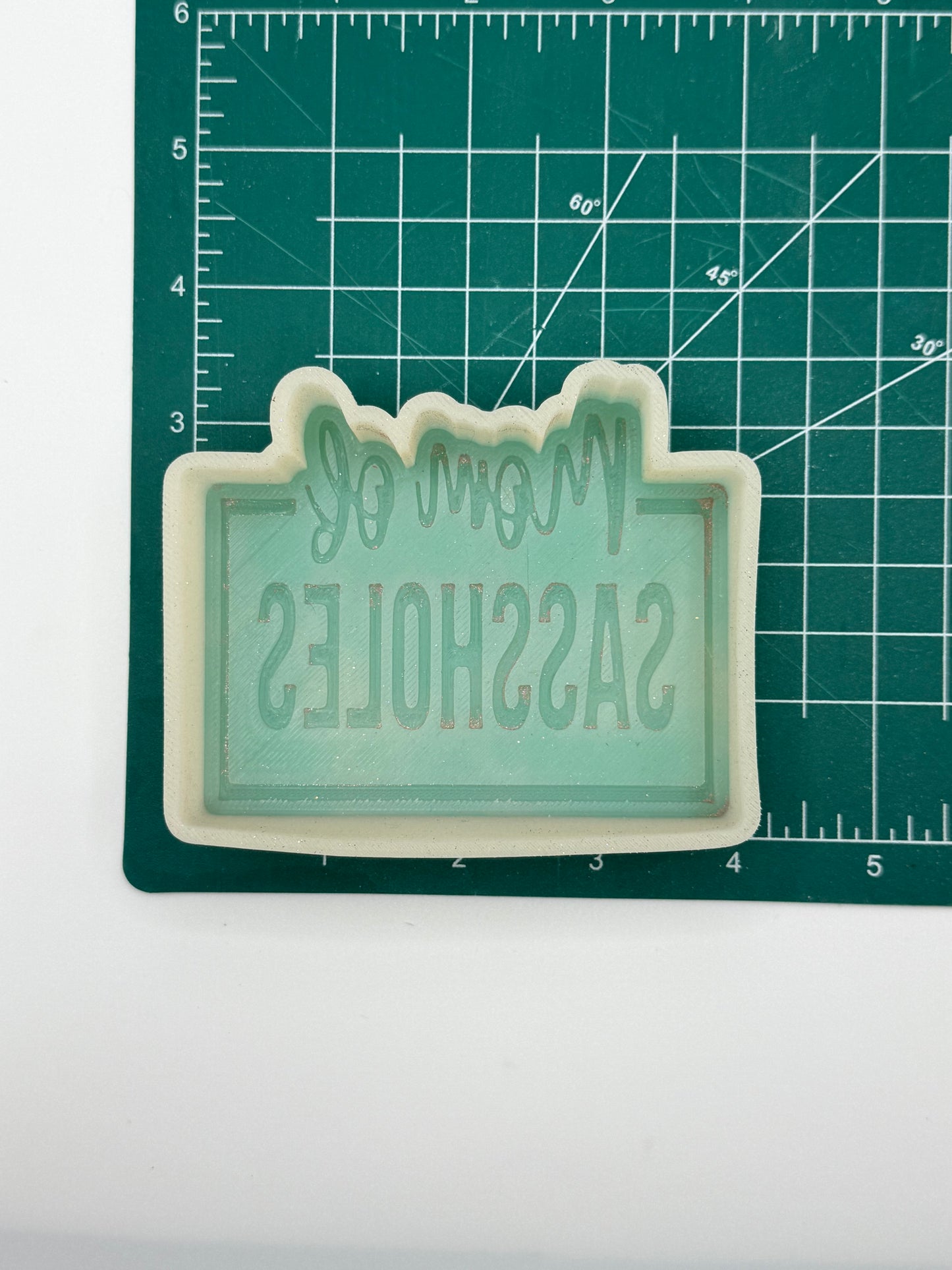 Mom of Sassholes Freshie Mold | silicone freshie mold