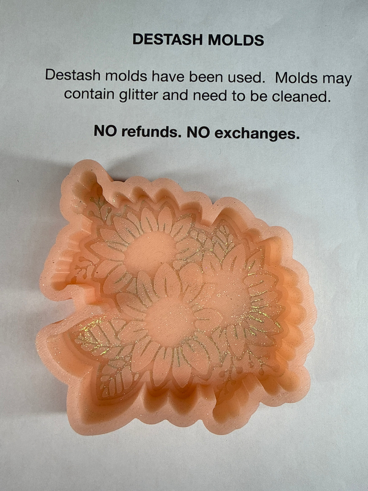 DESTASH Mold - Sunflower Bunch