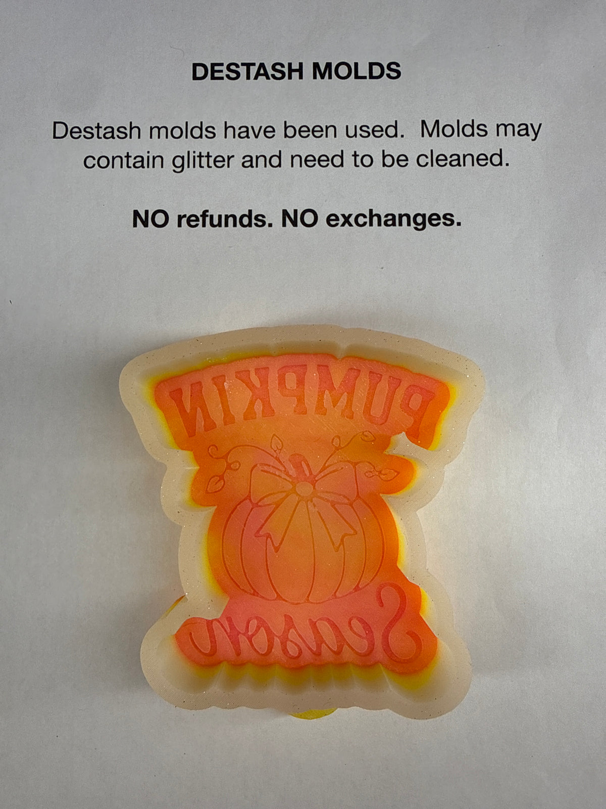 DESTASH Mold - Pumpkin Season