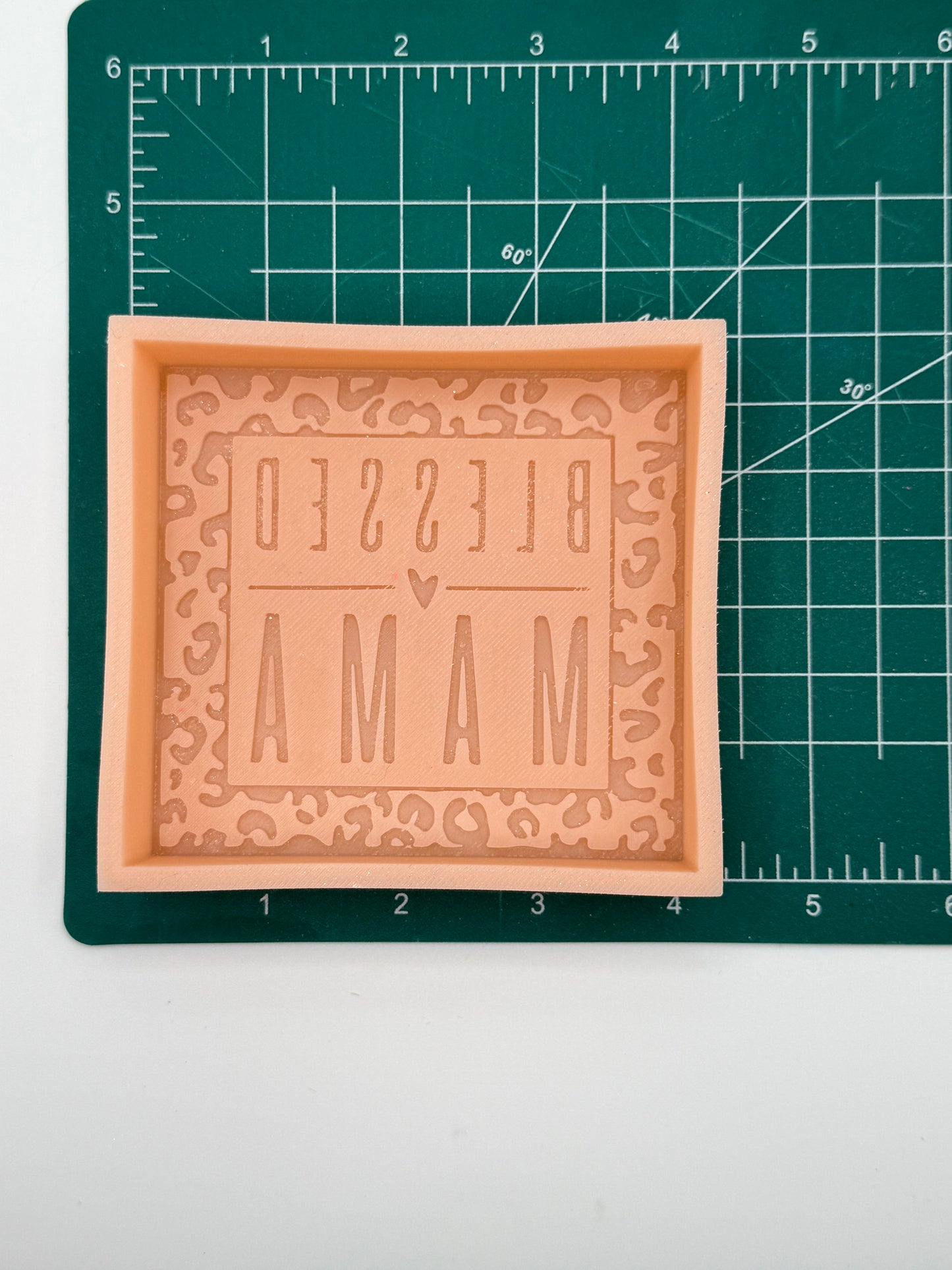 Blessed Mama Square| silicone freshie mold