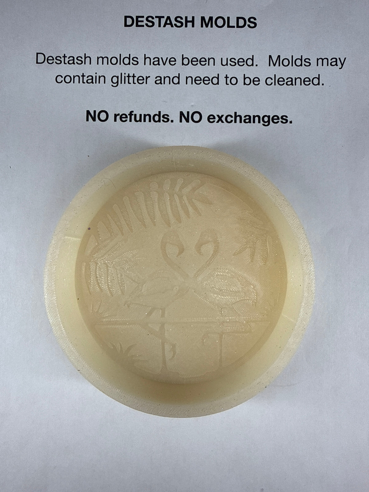 DESTASH Mold - Flamingo Round