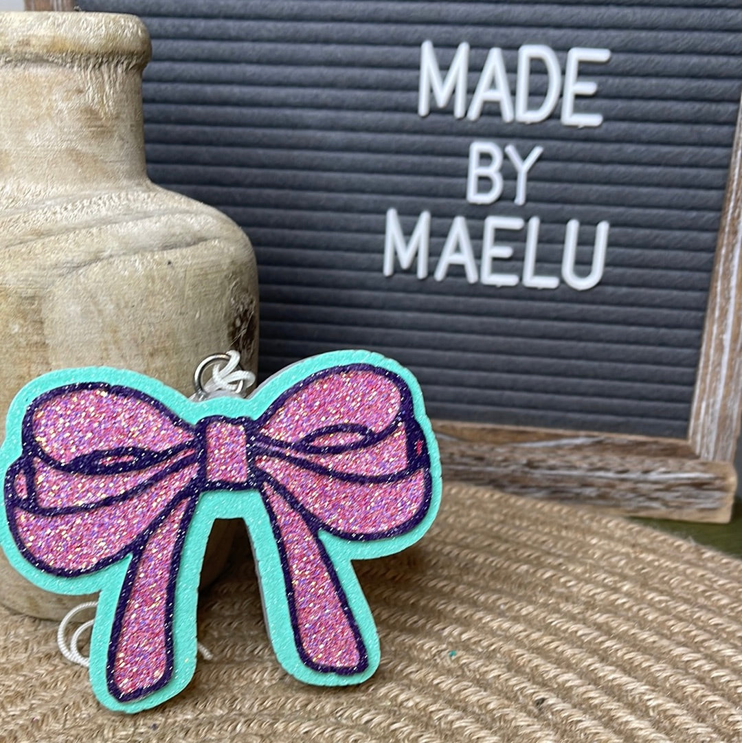 Double Bow Freshie Mold | Silicone Freshie Mold