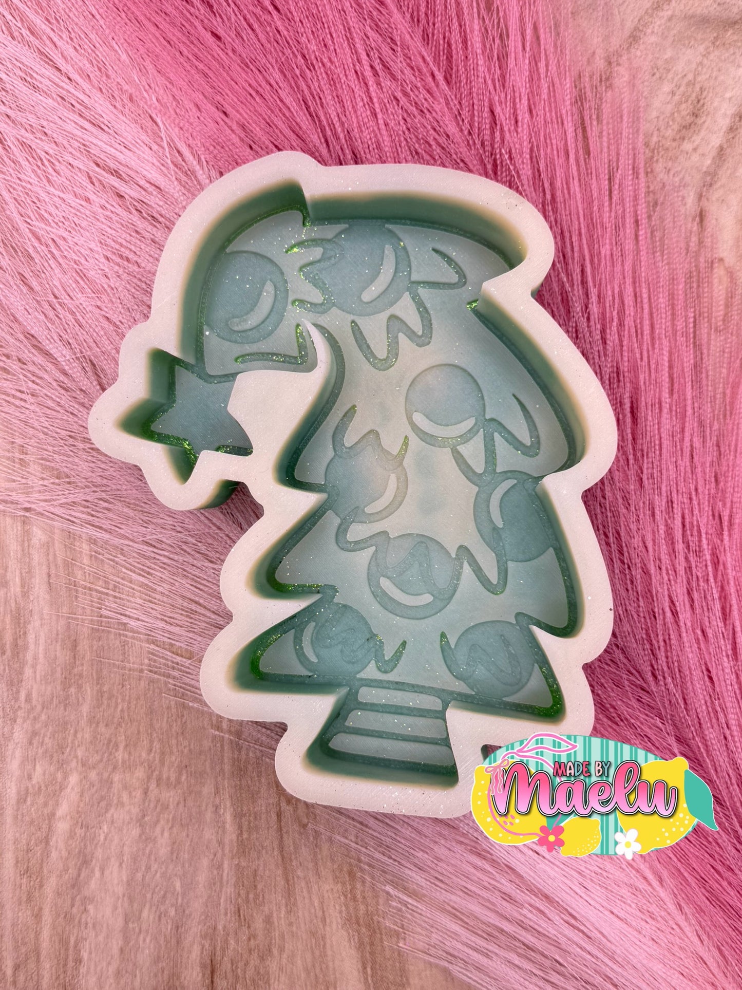 Bent Tree Freshie Mold | silicone freshie mold