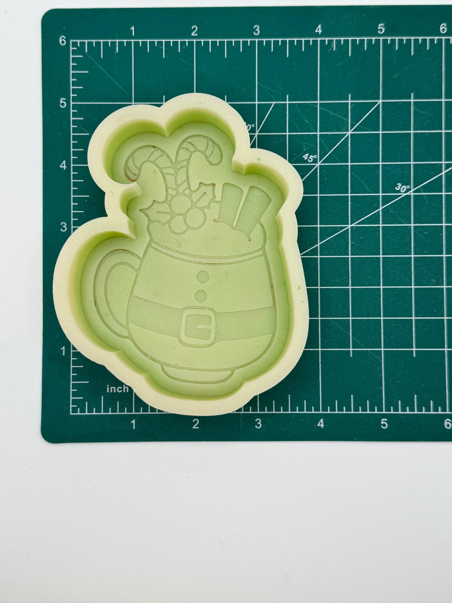 Santa Mug Freshie Mold | silicone freshie mold
