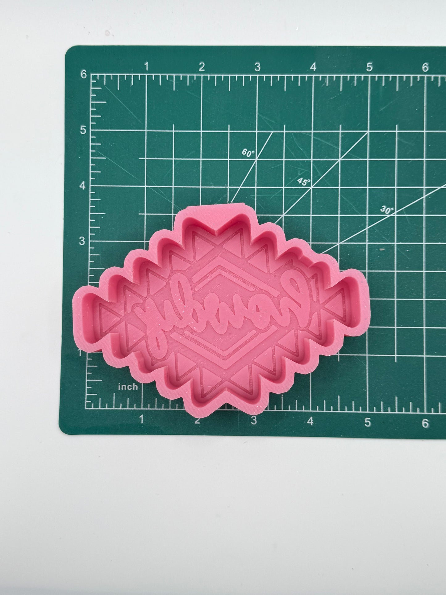Aztec Howdy Freshie Mold | Silicone Freshie Mold