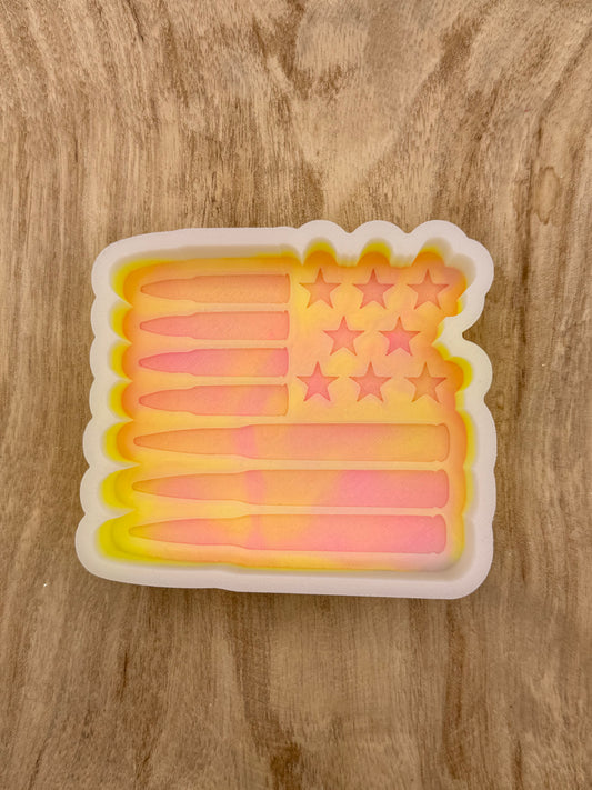 Ammo Flag (Overstock) Freshie Mold | silicone freshie mold