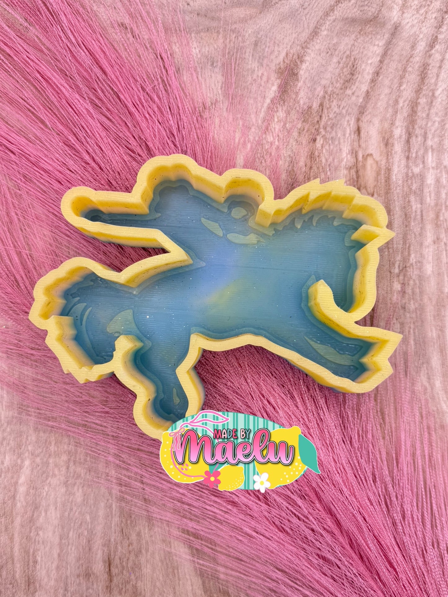 Bucking Bronco Silicone Freshie Mold
