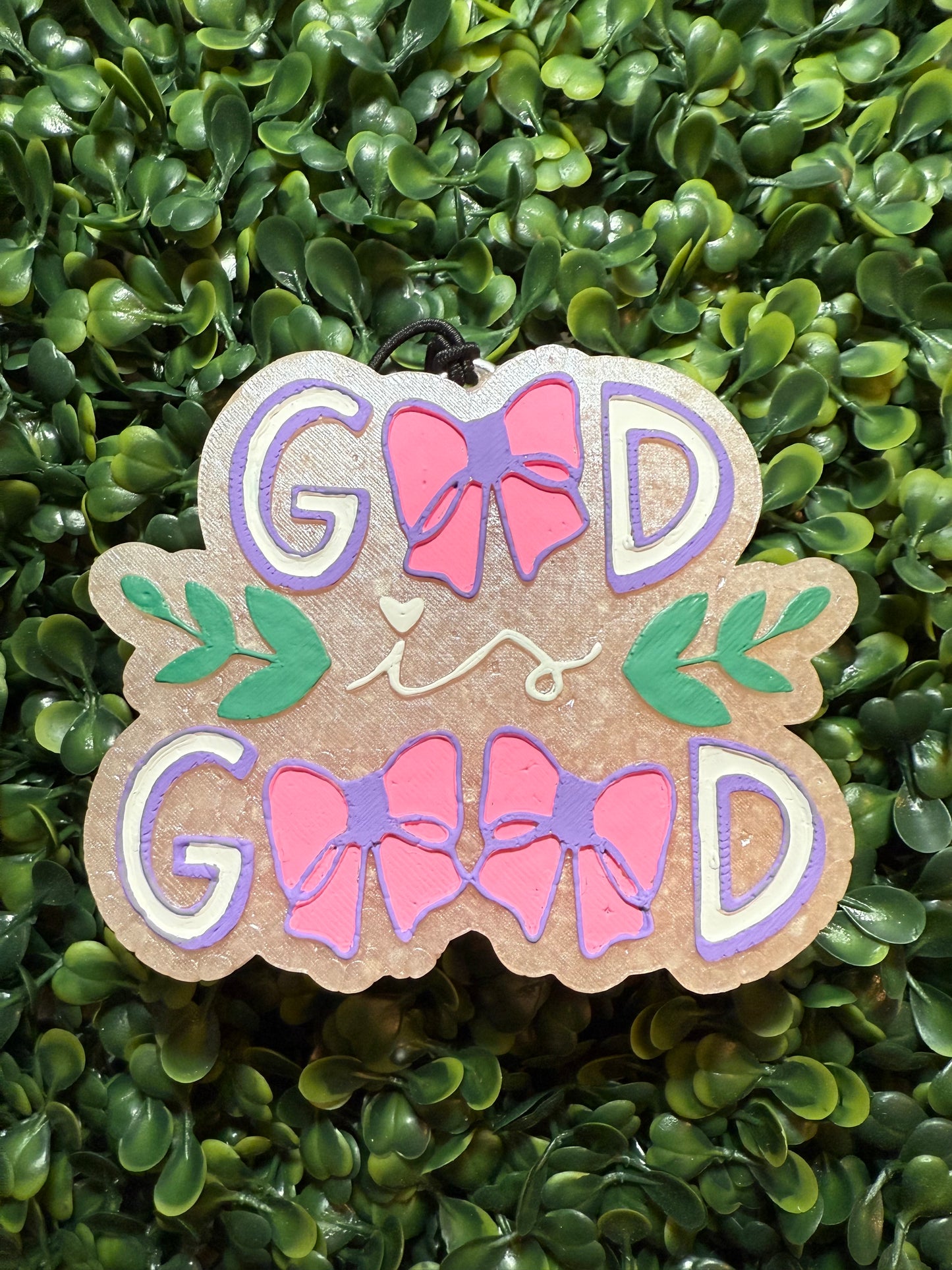 God is Good (Bows) Freshie Mold | Silicone Freshie Mold