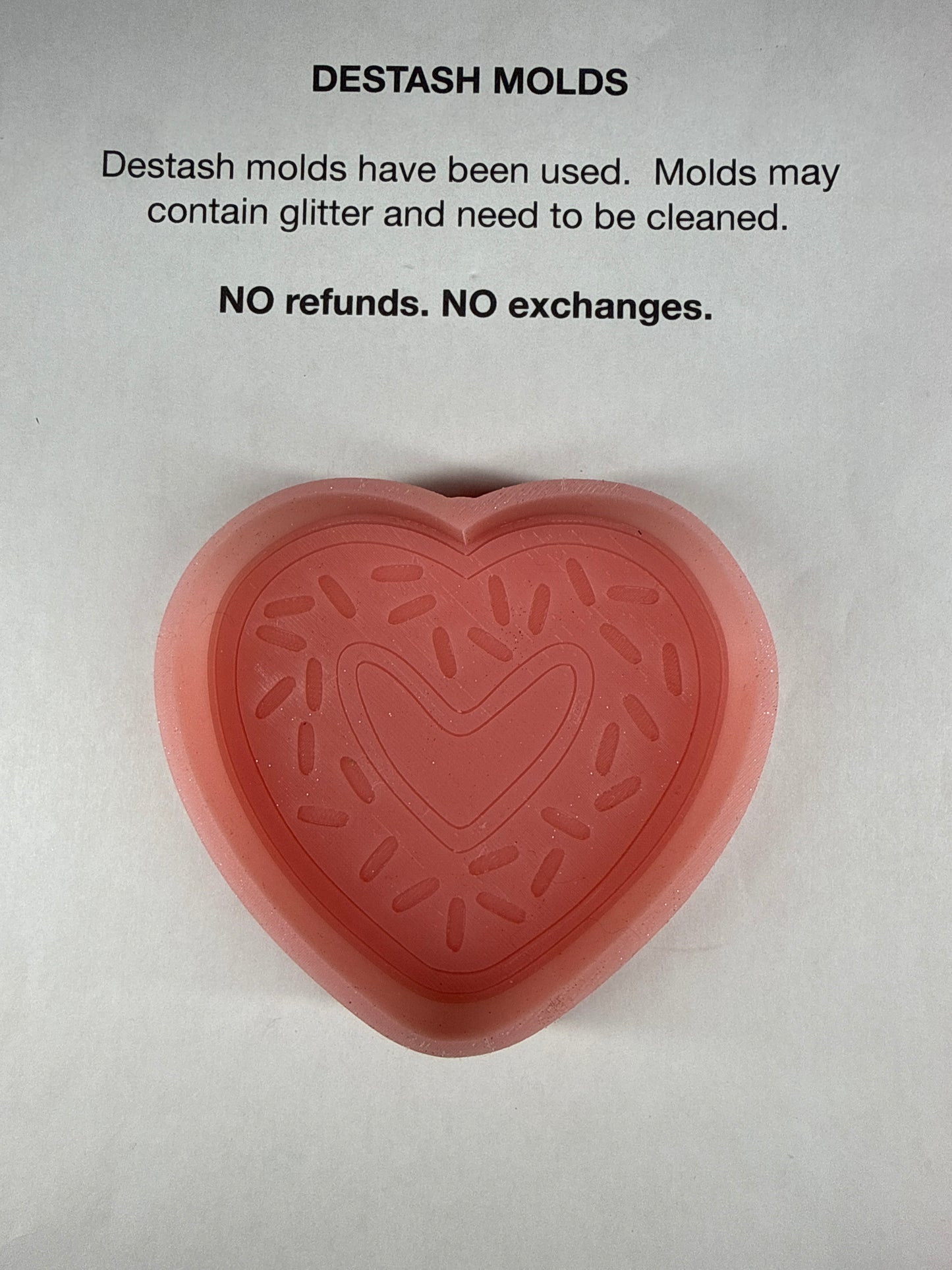 DESTASH Mold - Heart Donut
