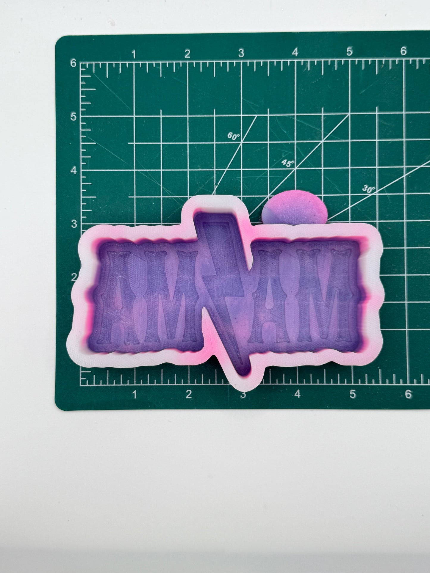 Mama Lightening Bolt Freshie Mold | silicone freshie mold