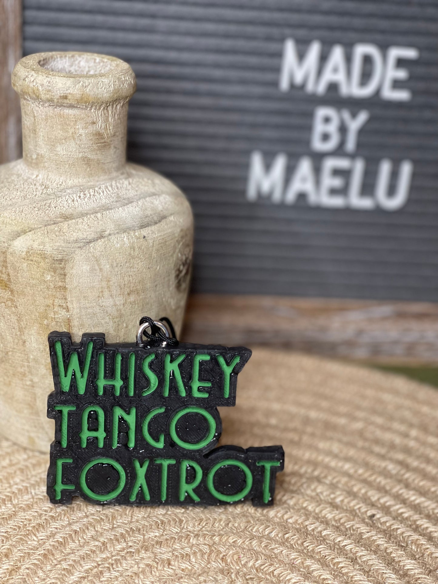 Whiskey Tango Foxtrot Freshie Mold | Silicone Freshie Mold