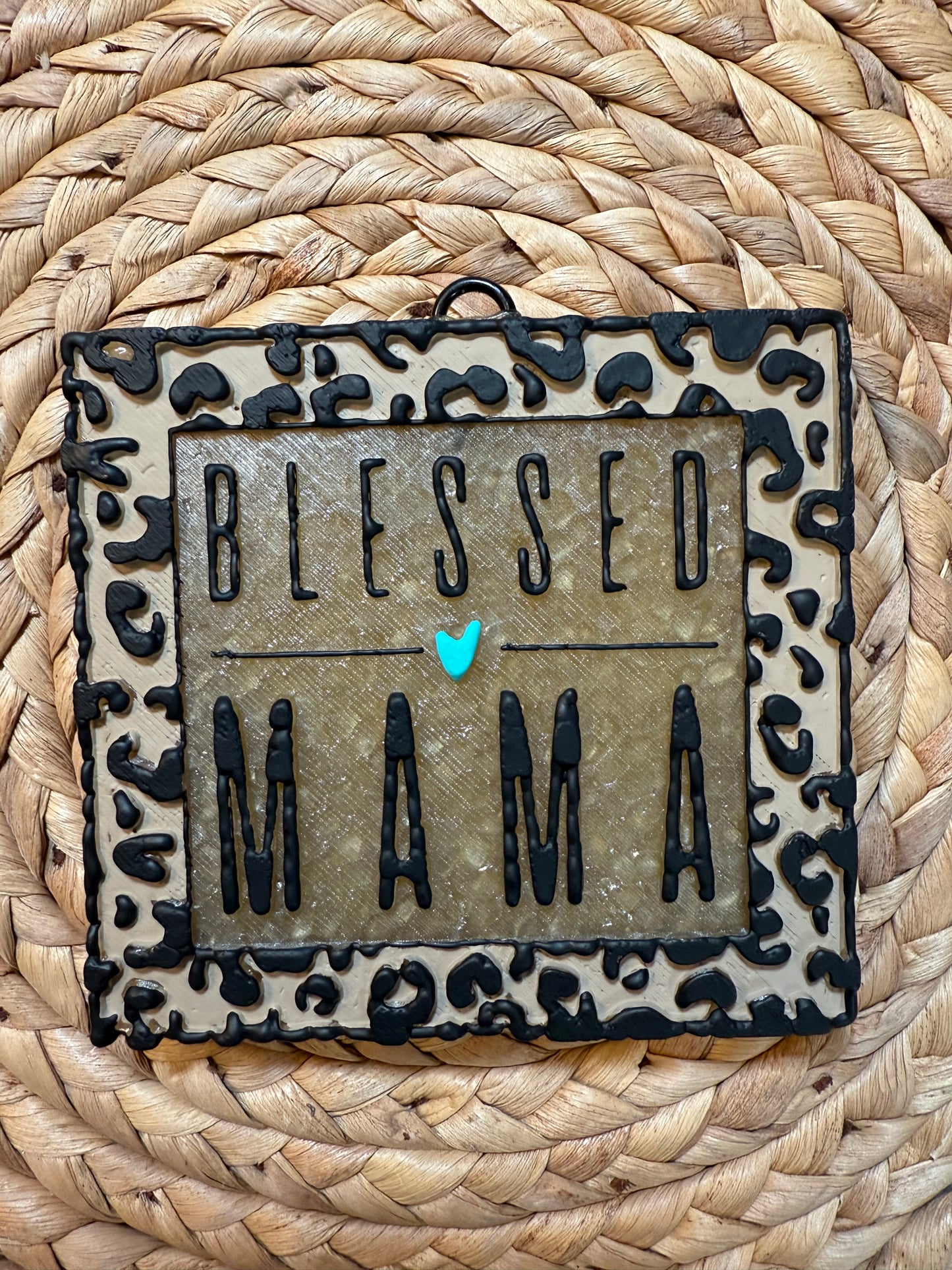 Blessed Mama Square| silicone freshie mold