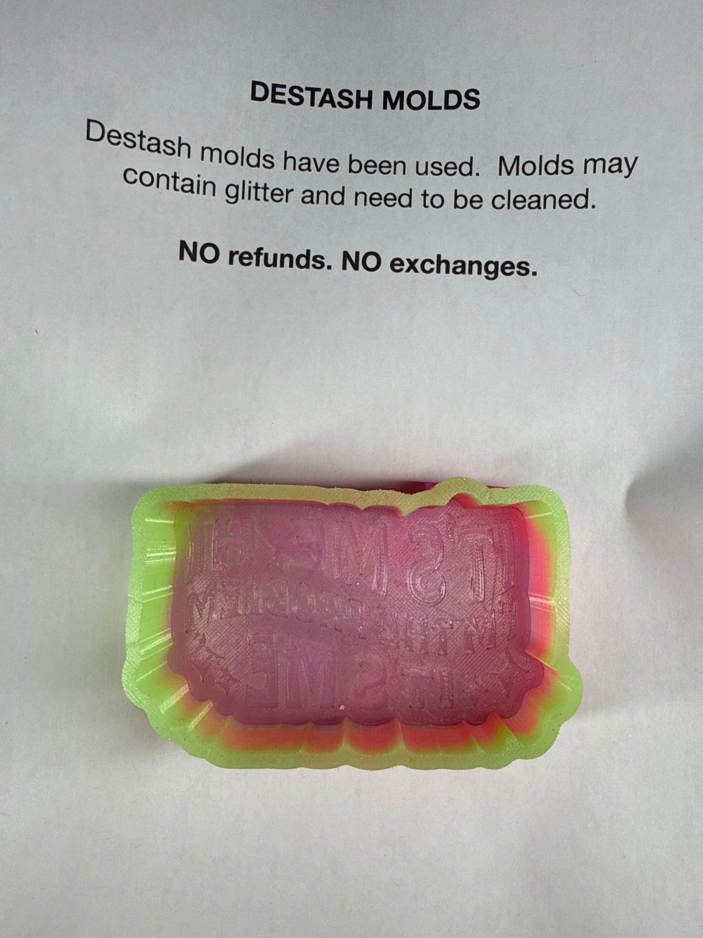 DESTASH Mold - It’s me… I’m the problem