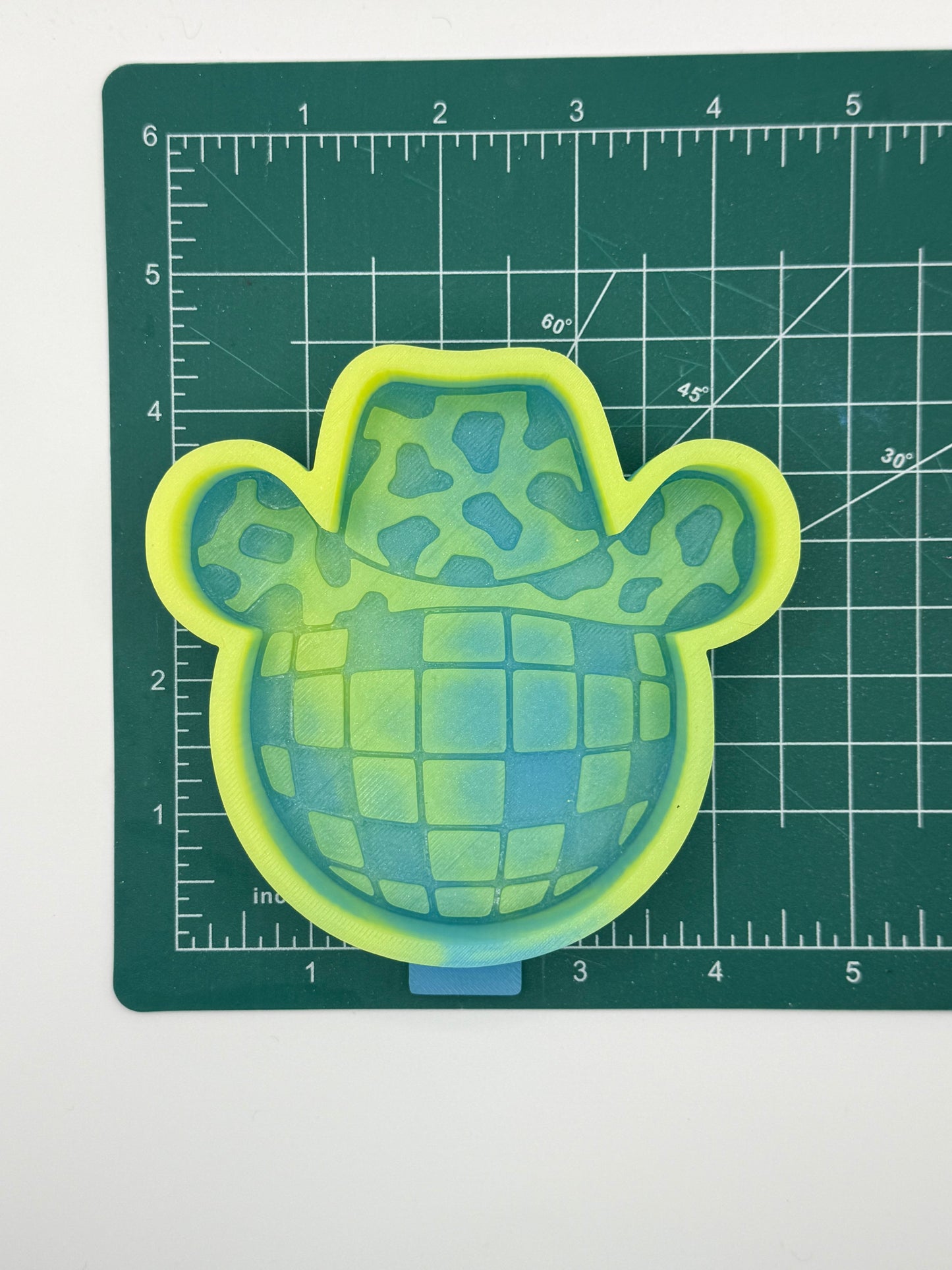 Disco Cowboy Freshie Mold | Silicone Freshie Mold