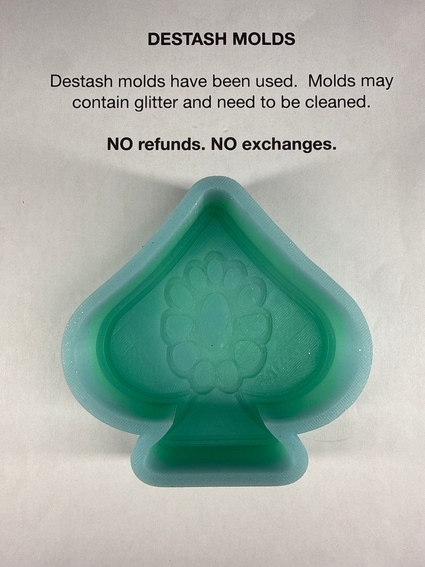 DESTASH Mold - Concho Spade