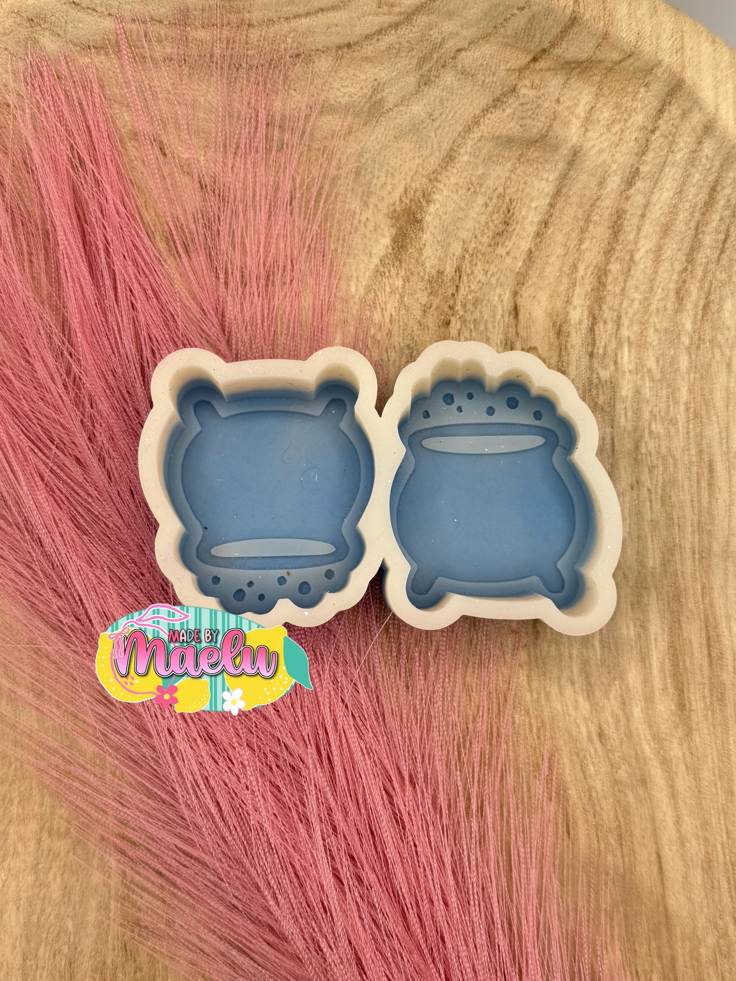Cauldron Vent Clips Freshie Mold | Silicone Freshie Mold