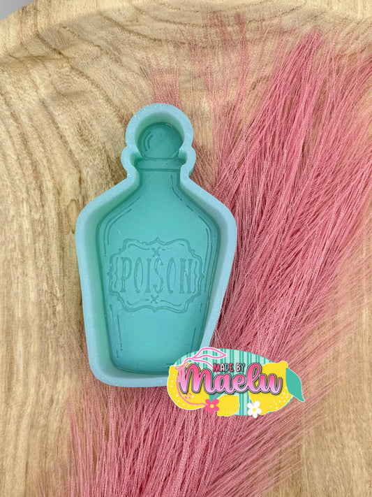 Poison Bottle Freshie Mold | Silicone Freshie Mold