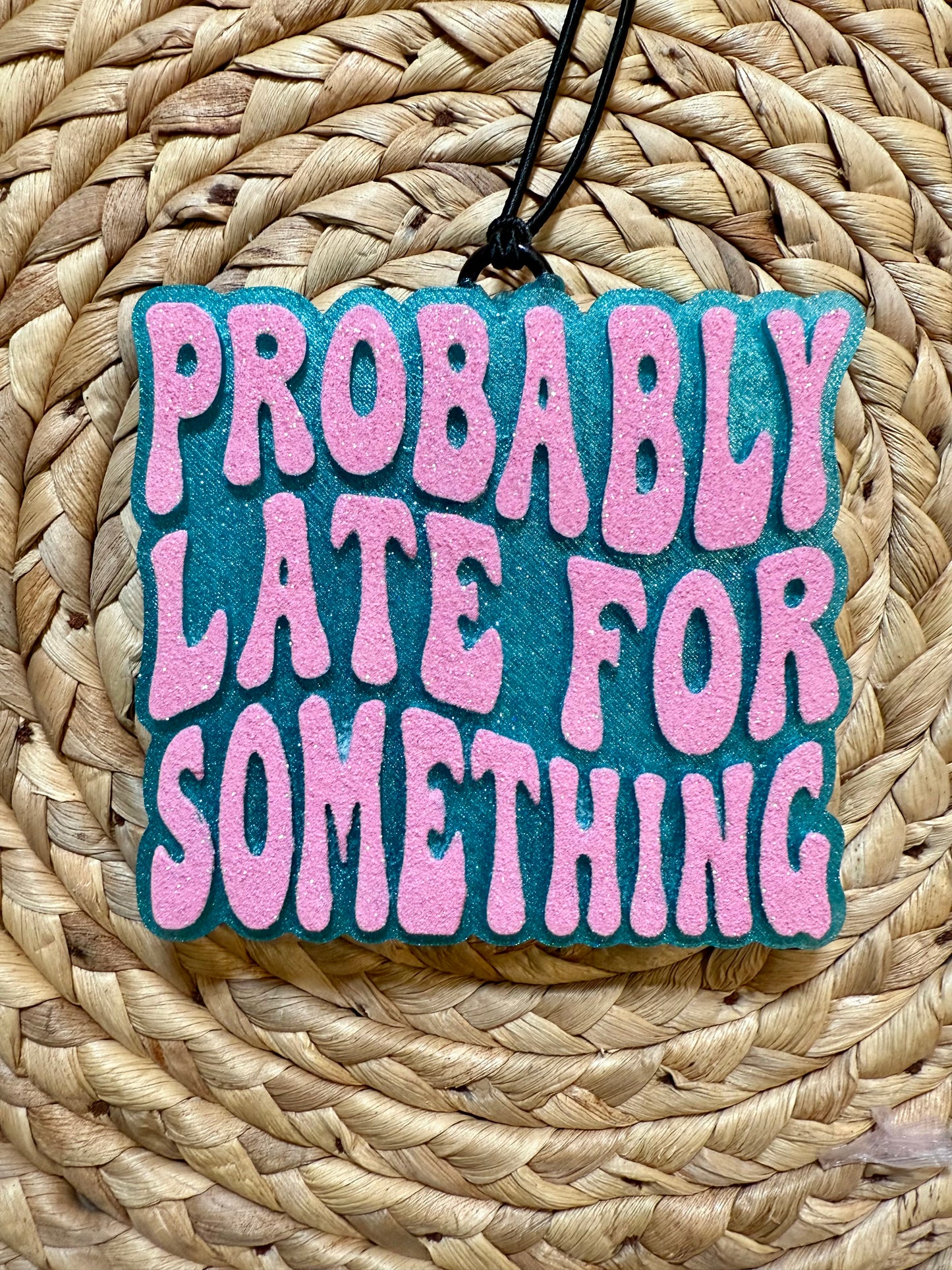 Probably Late for Something | silicone freshie mold