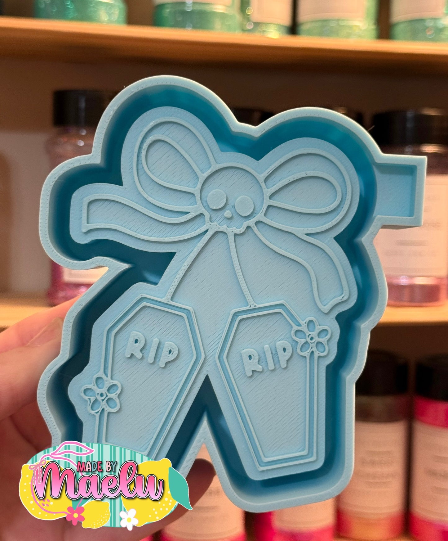 RIP Cherries freshie mold | silicone freshie mold