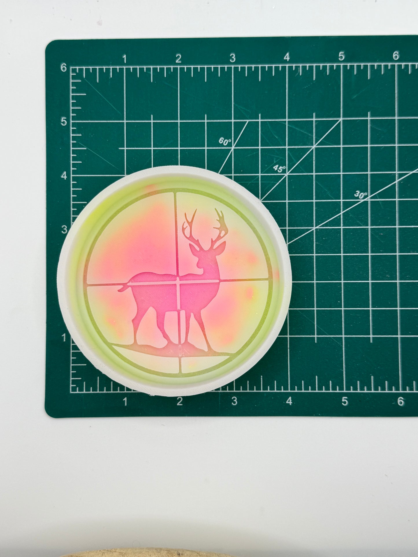 Deer in Scope Freshie Mold | Silicone Freshie Mold