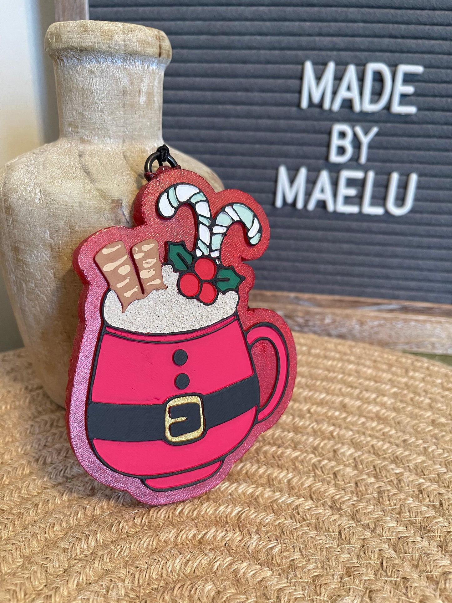 Santa Mug Freshie Mold | silicone freshie mold