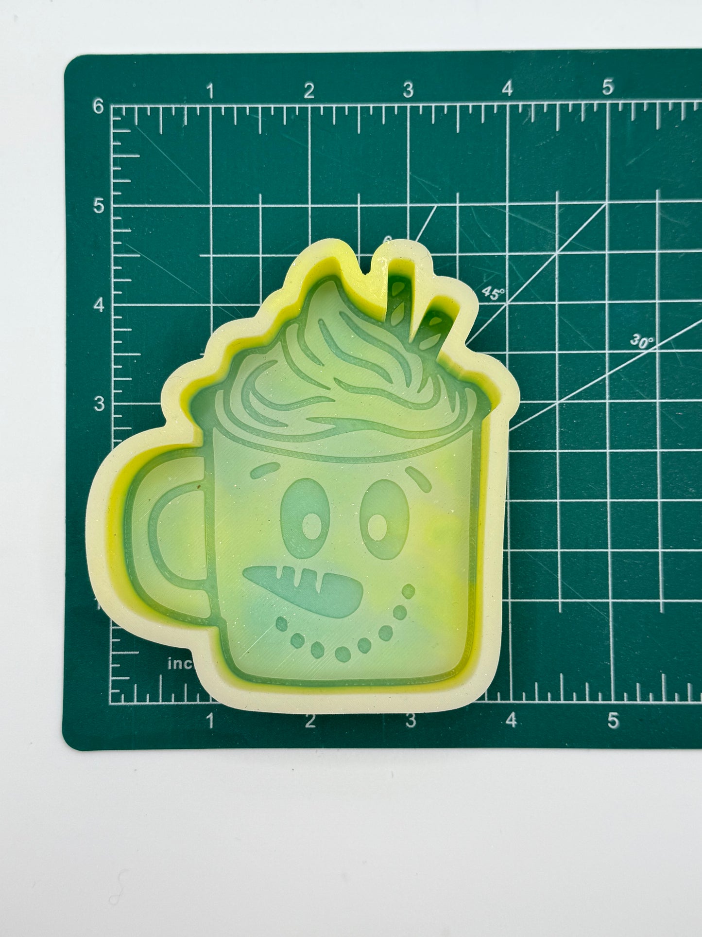 Snowman Mug Freshie Mold | silicone freshie mold