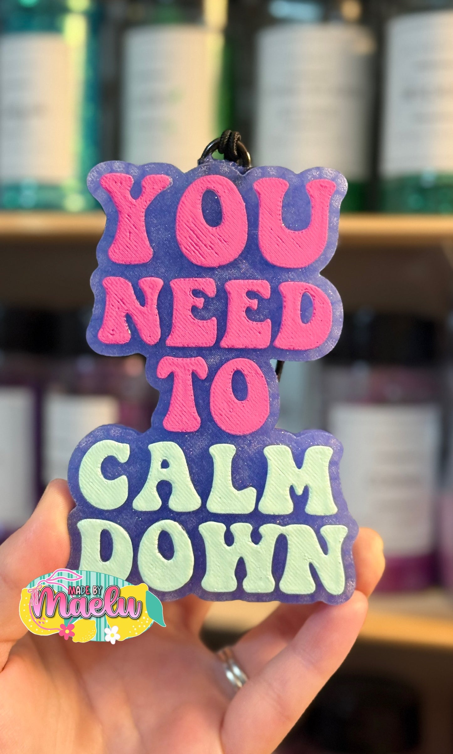 You Need to Calm Down Freshie Mold | silicone freshie mold