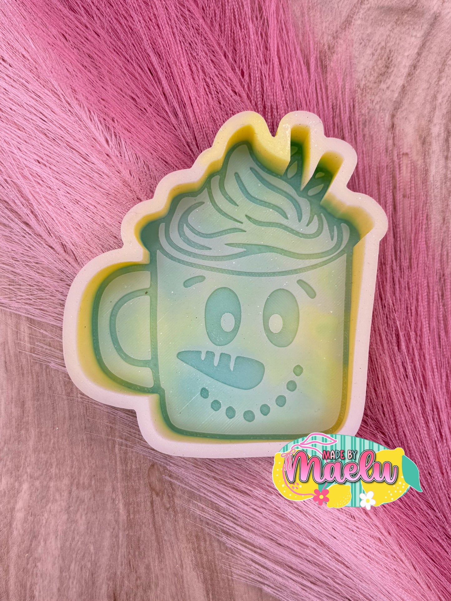 Snowman Mug Freshie Mold | silicone freshie mold