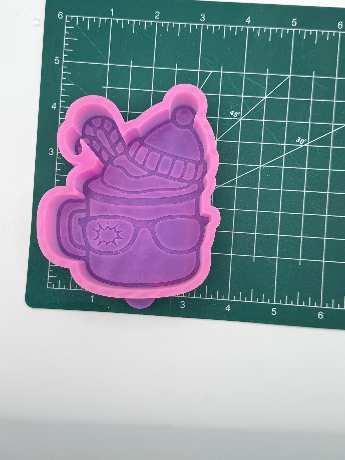 Christmas Movie Mug Freshie Mold | silicone freshie mold