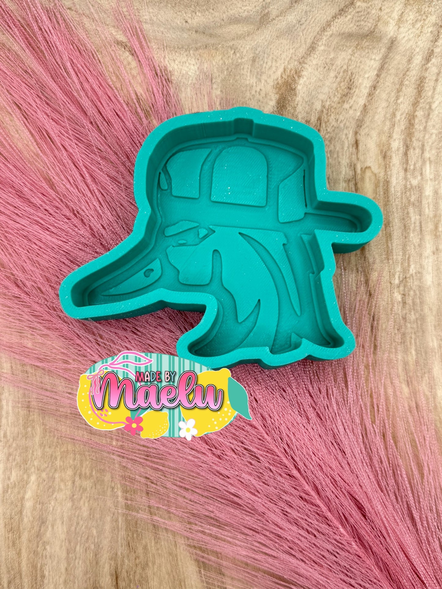 Duck with Backwards Cap Freshie Mold | Silicone Freshie Mold