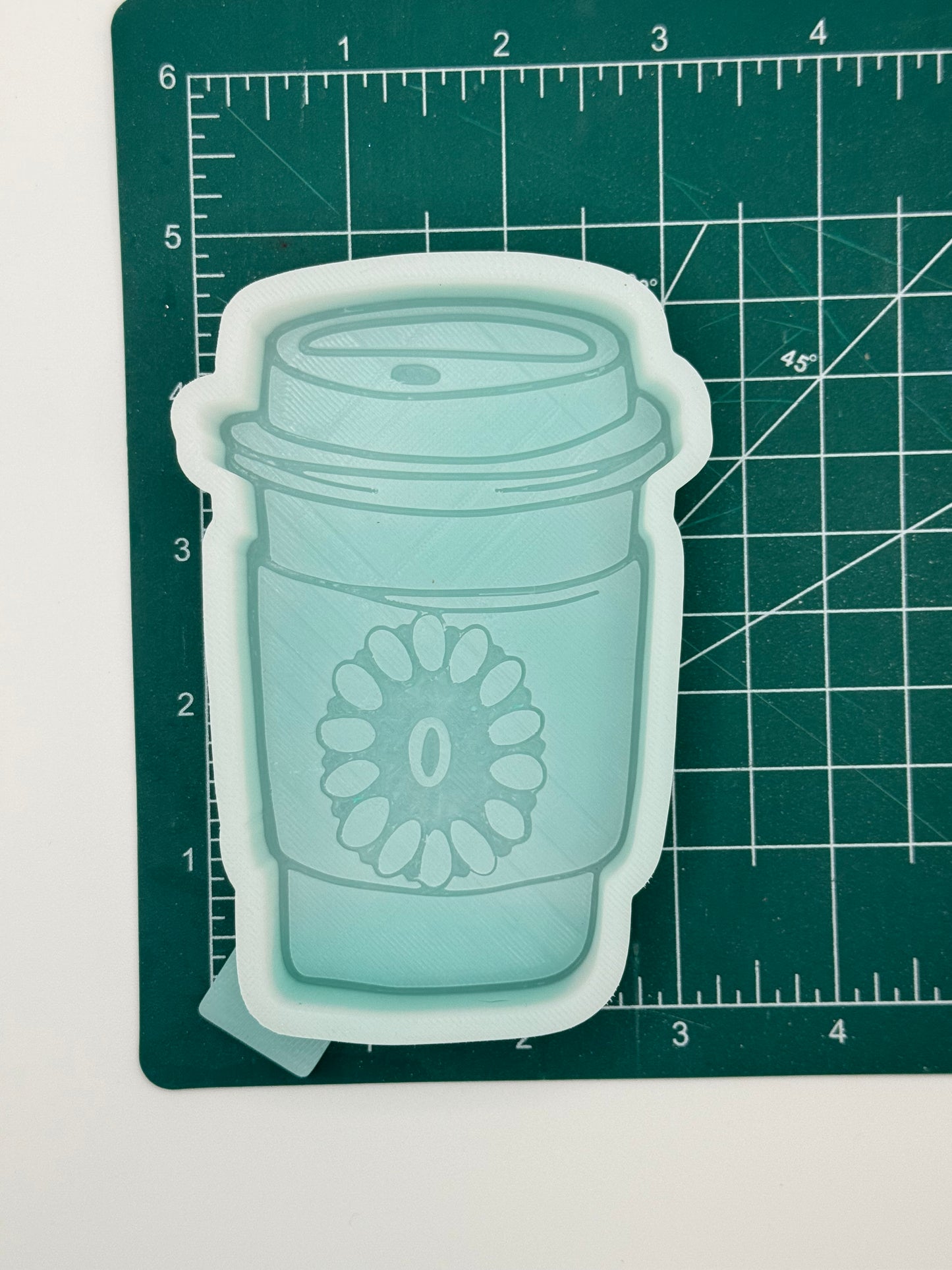 Concho Coffee Cup | silicone freshie mold