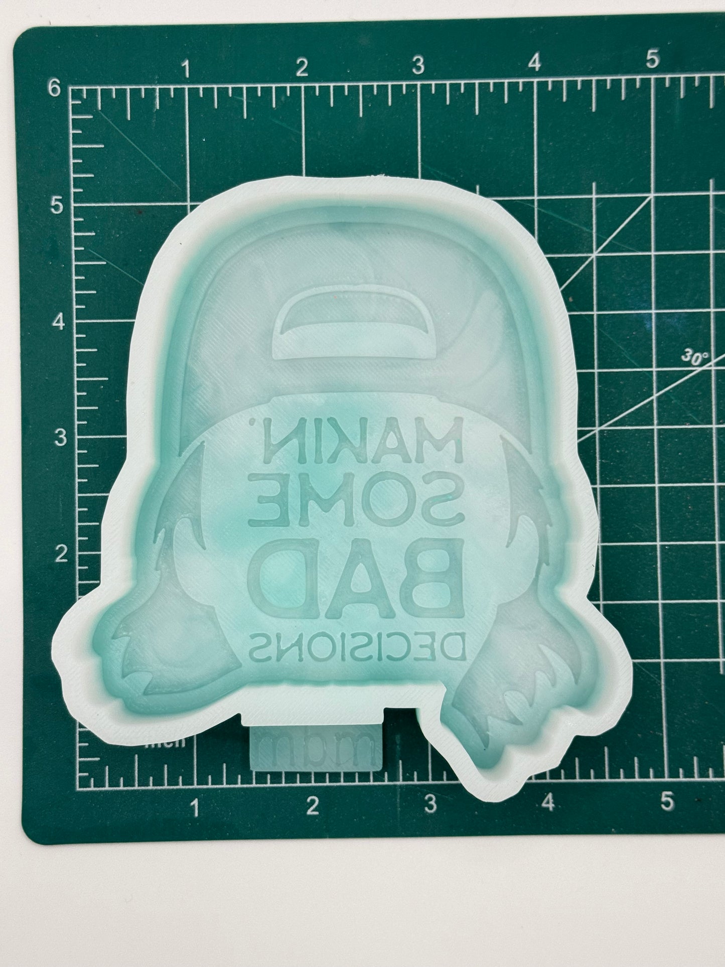 Morgan's Bad Decisions Freshie Mold