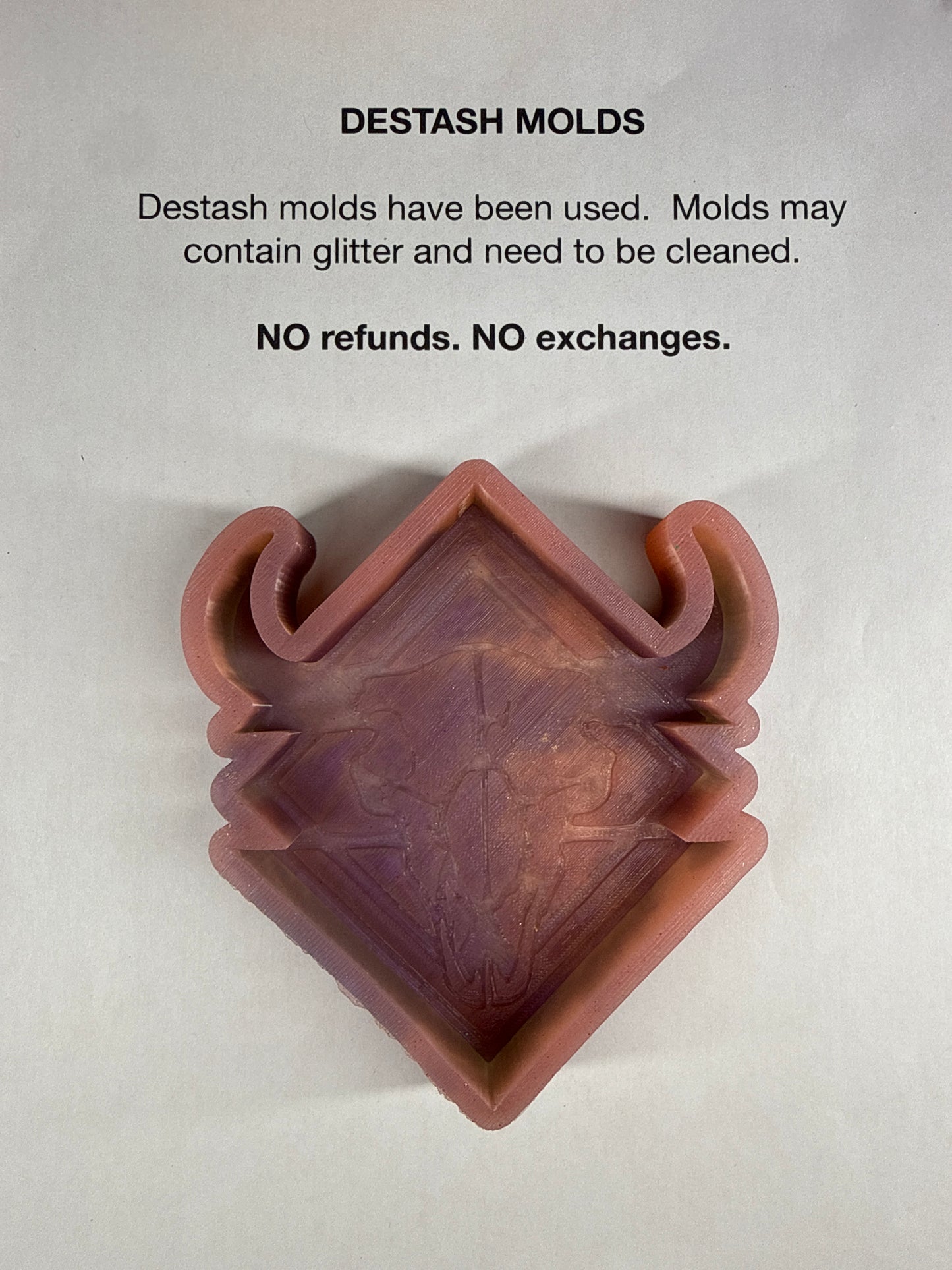 DESTASH Mold - Aztec Skull Bull