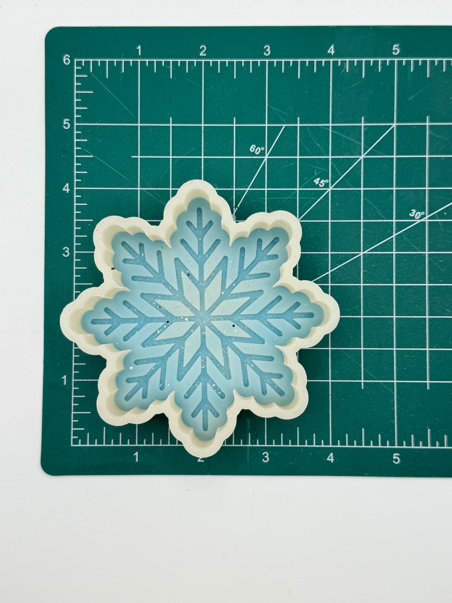 Snowflake Freshie Mold | silicone freshie mold