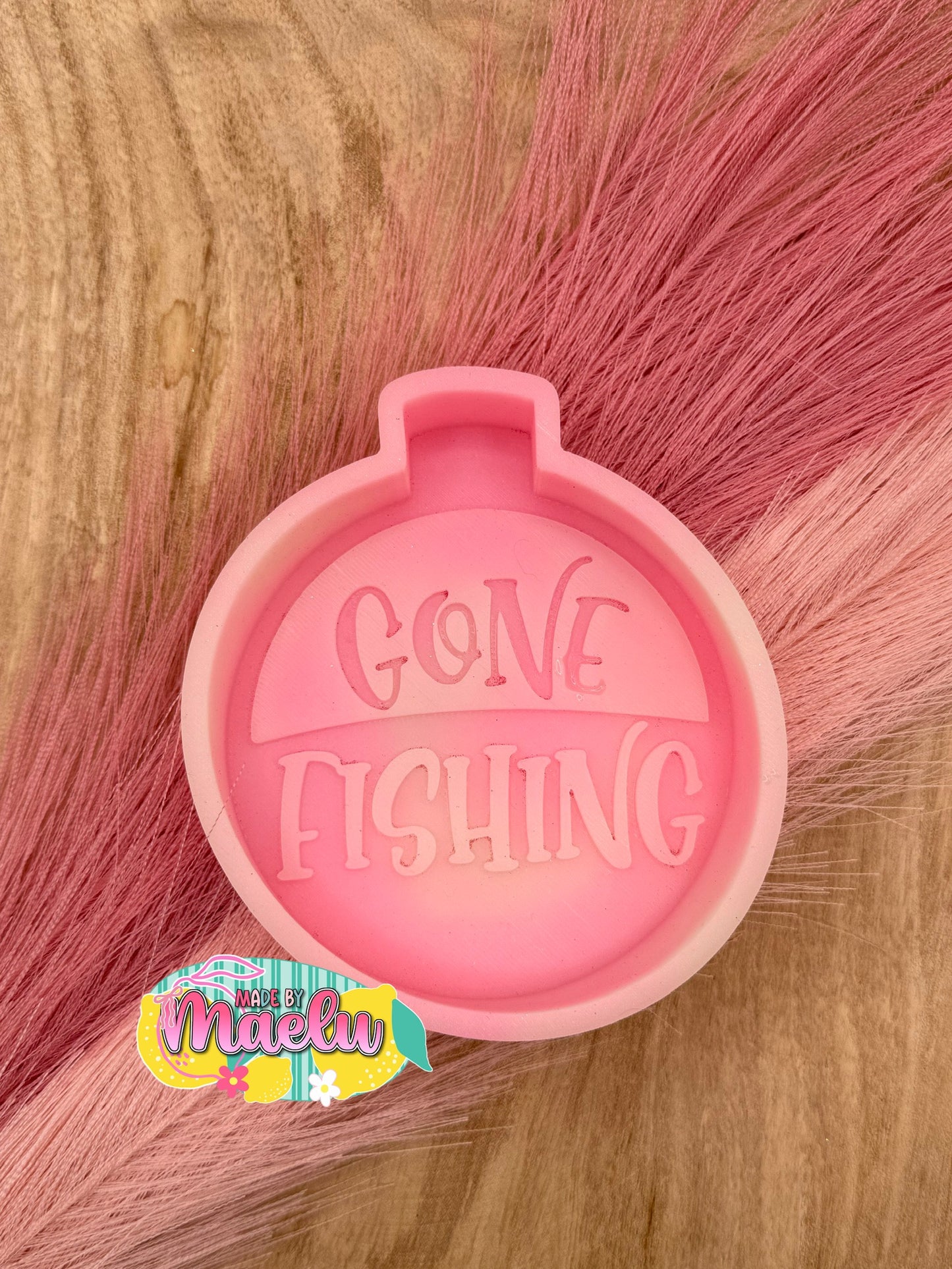Gone Fishing Bobber Freshie Mold | silicone freshie mold