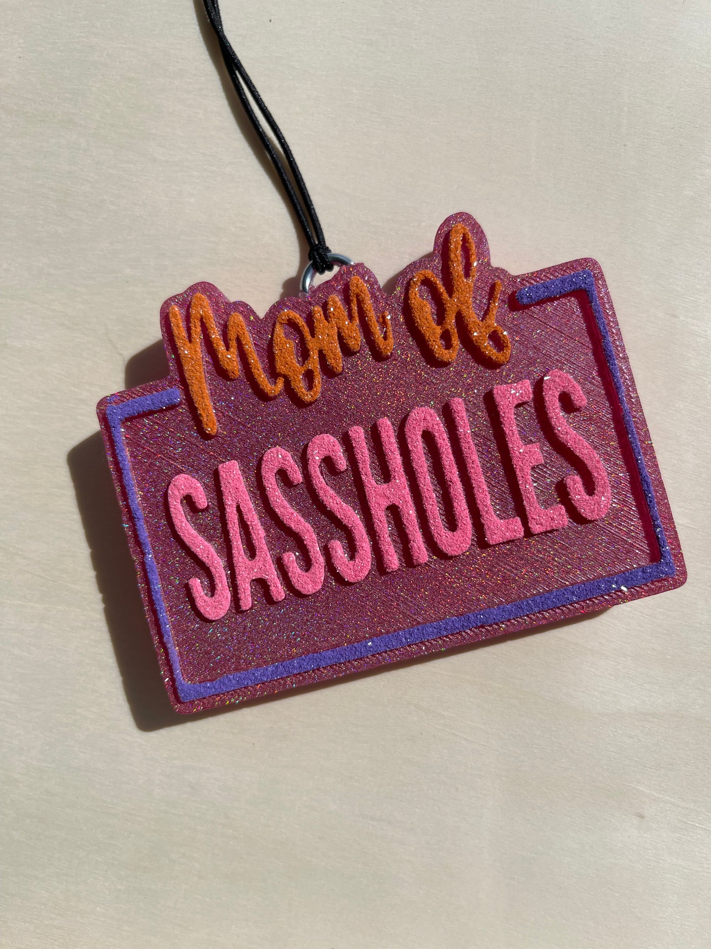 Mom of Sassholes Freshie Mold | silicone freshie mold