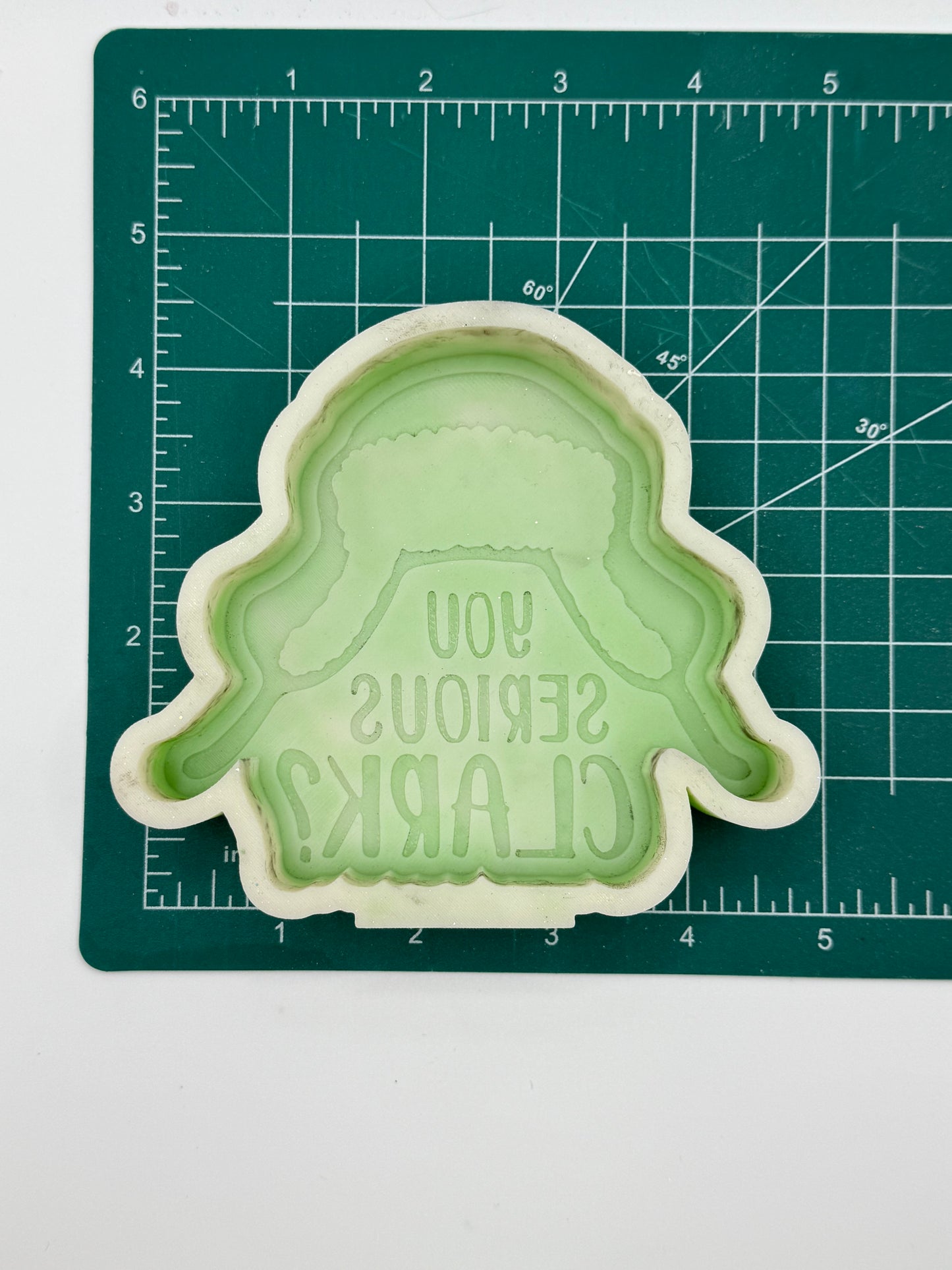 Clark Christmas Freshie Mold | silicone freshie mold