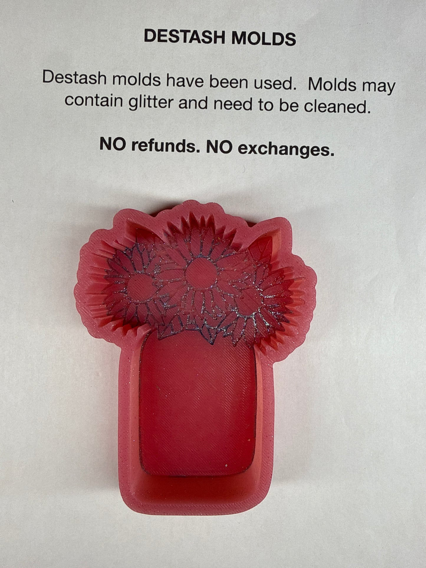 DESTASH Mold - Flowers in Jar