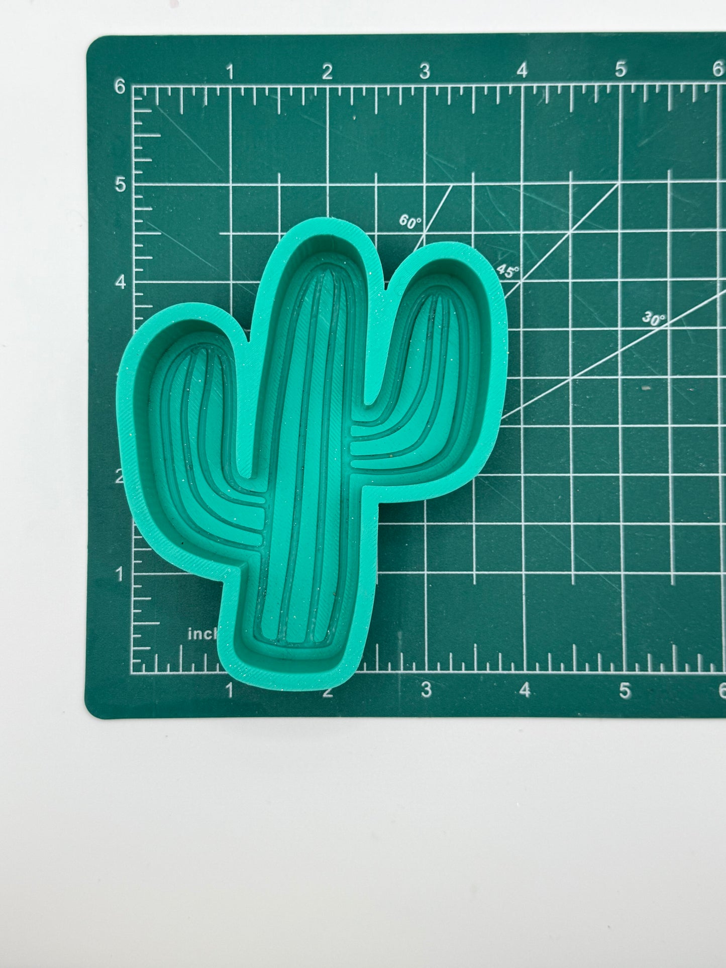 Striped Cactus Freshie Mold | Silicone Freshie Mold
