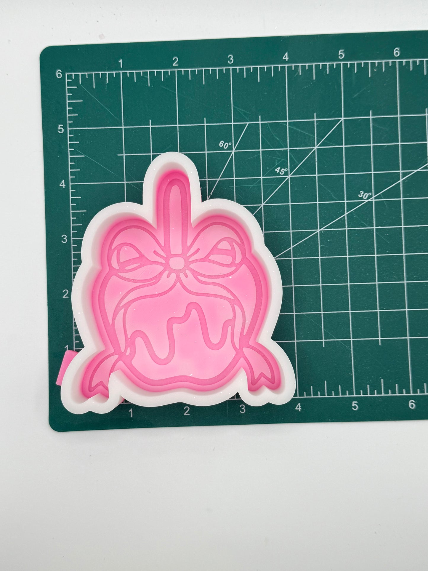 Caramel Apple with Bow Freshie Mold | silicone freshie mold