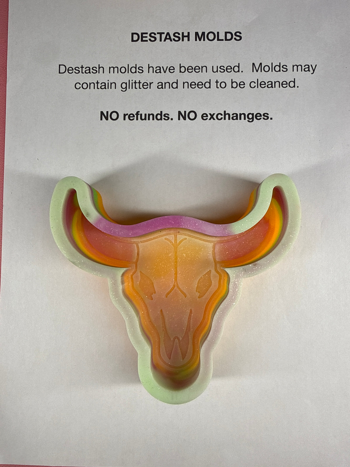 DESTASH Mold - Bull Skull