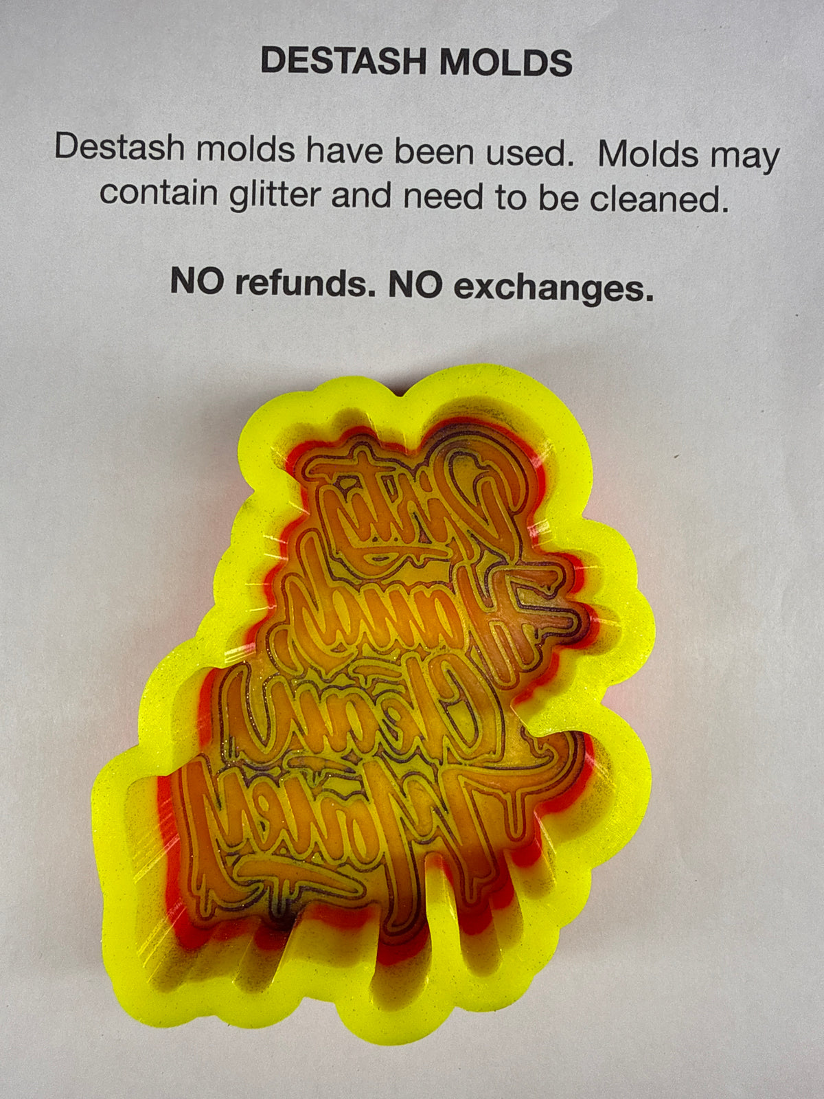 DESTASH Mold - Dirty Hands Clean Money