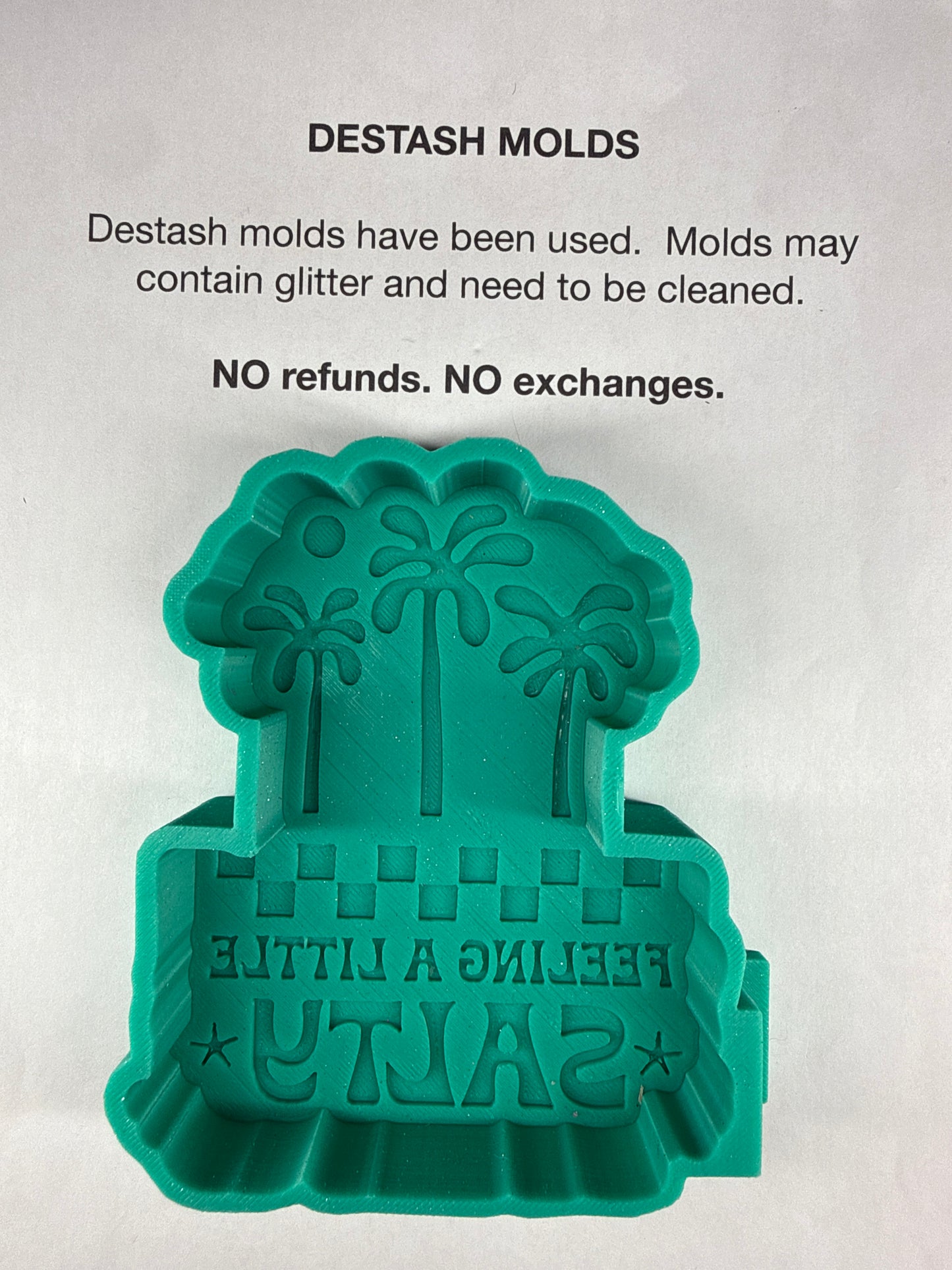DESTASH Mold - (Large) Feeling a Little Salty