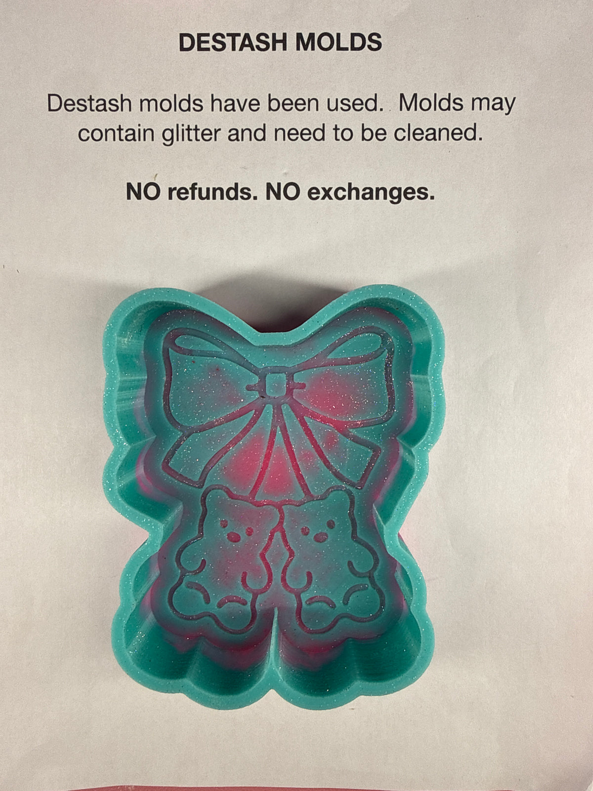 DESTASH Mold - Gummy Bear Cherries