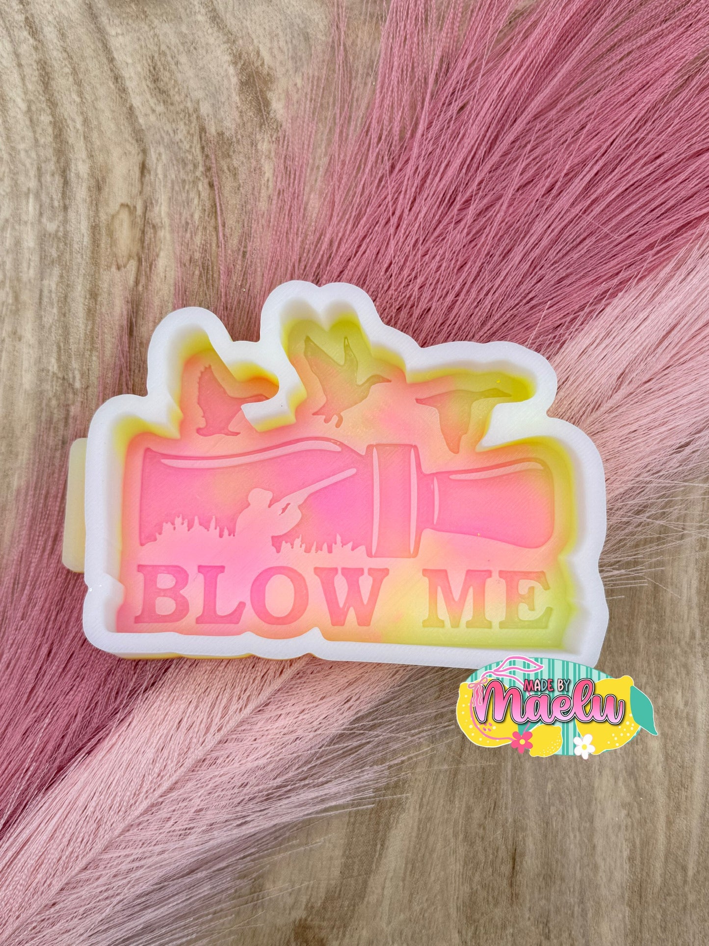 Blow Me Duck Call | silicone freshie mold