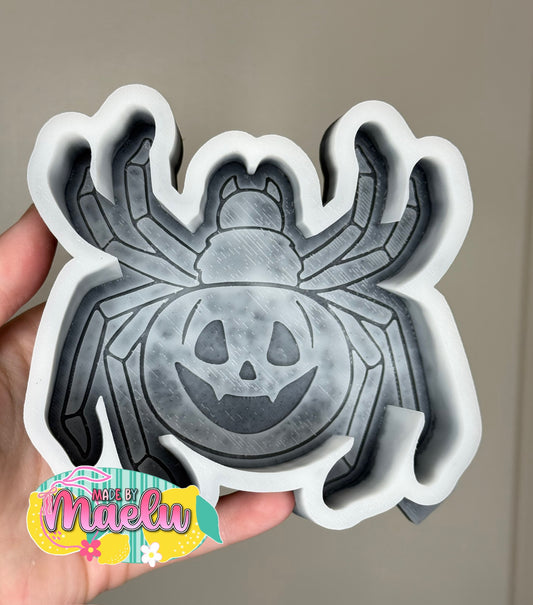 Jack-o-Lantern Spider freshie mold | silicone freshie mold