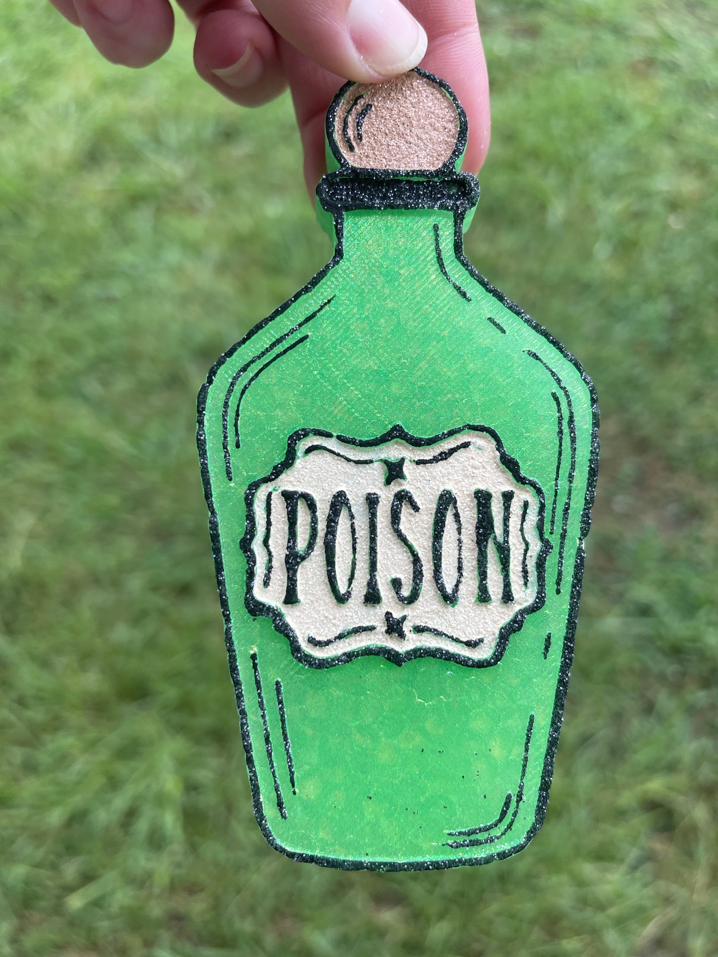 Poison Bottle Freshie Mold | Silicone Freshie Mold