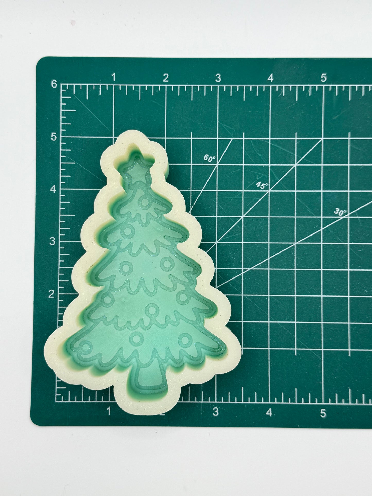 Tree with Ornaments Freshie Mold | silicone freshie mold