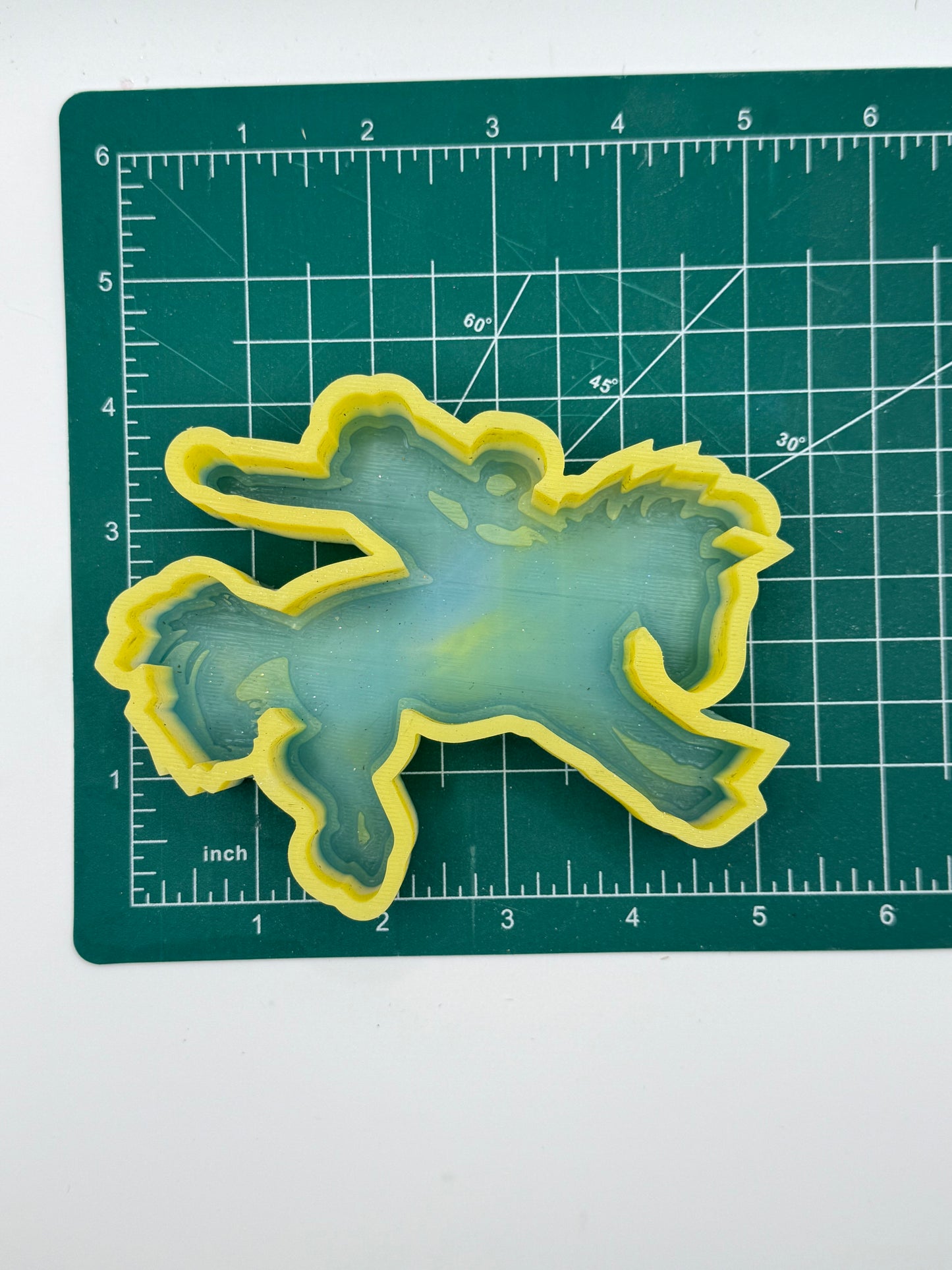 Bucking Bronco Silicone Freshie Mold