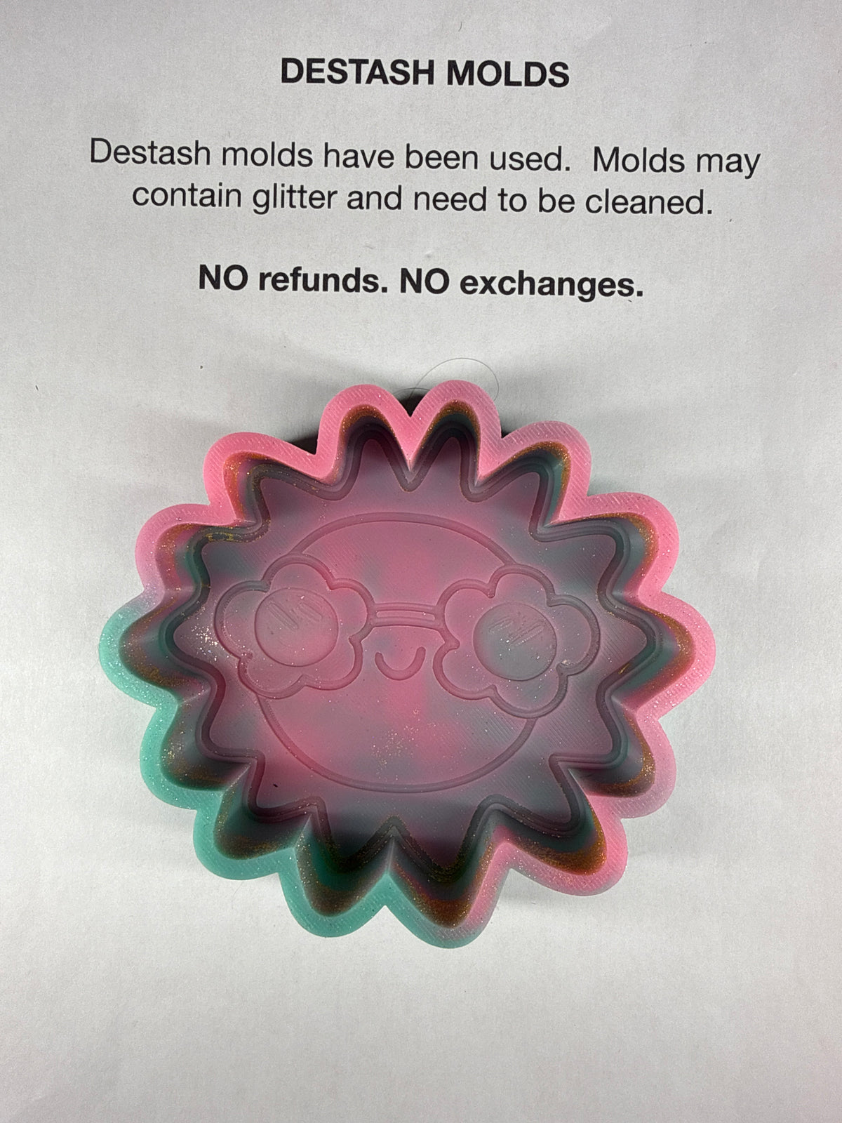 DESTASH Mold - Sun with Glasses